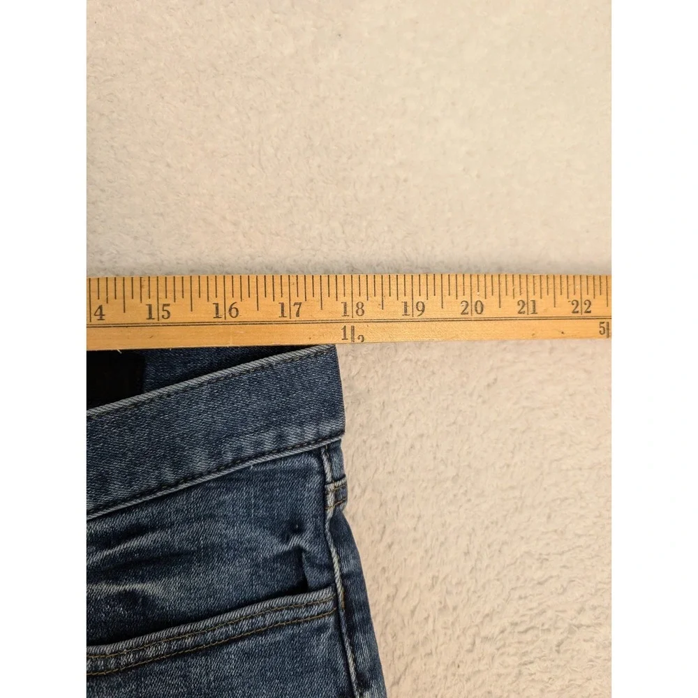 NEW Banana Republic PREMIUM Jeans Blue Denim Slim Fit Lyocell Stretch MENS 34x34